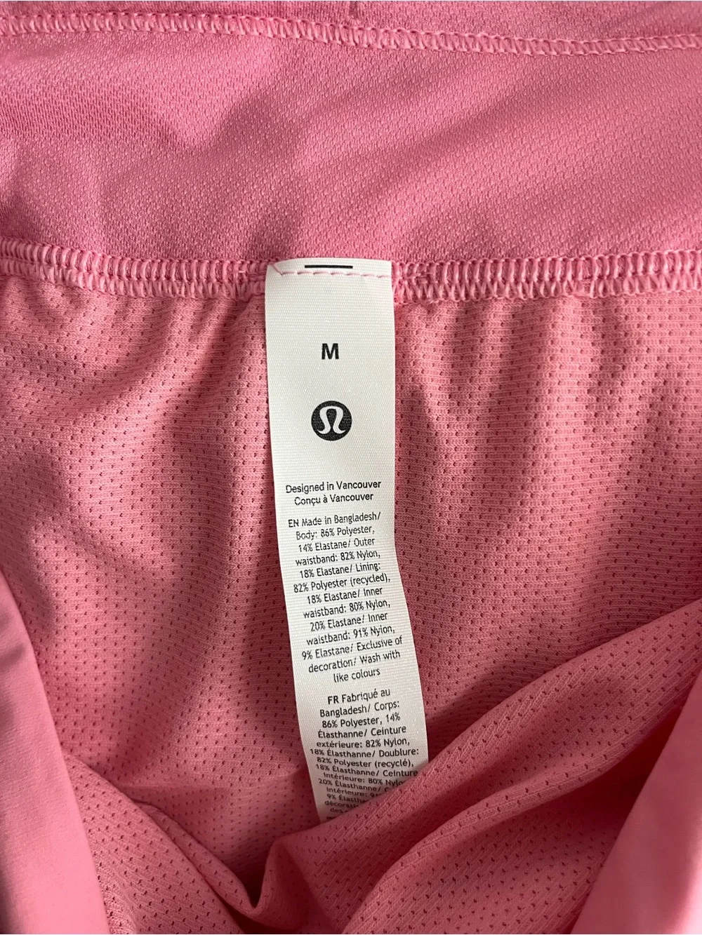 LULULEMON Women's FAST AND FREE HIGH-RISE CLASSIC FIT SPLIT SHORT 3”*CANDY CLOUD